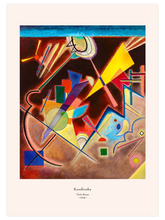 Kandinsky Deep Brown - Art Print